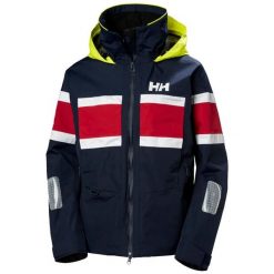 Damska kurtka z zegarkiem Helly Hansen Salt Original. Niebieskie kurtki Helly Hansen, na lato, l, bez wzorów, z poliamidu, klasyczne, bez kaptura. Za 1,343.00 zł.