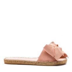 Espadryle Manebi. Czerwone espadryle Manebi, bez wzorów, bez obcasa. Za 449.99 zł.