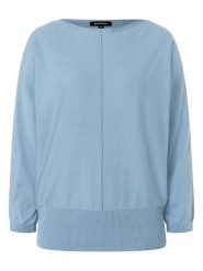 More & More Sweter w kolorze błękitnym rozmiar: 42. Niebieskie swetry More & More, s, bez wzorów, z wiskozy, klasyczne, bez ramiączek. Za 86.99 zł.