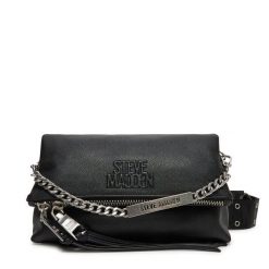 Torebka Steve Madden. Czarne listonoszki Steve Madden, bez wzorów, bez dodatków. Za 419.99 zł.