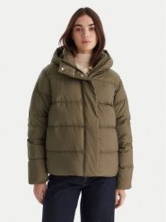 Tommy Hilfiger Kurtka puchowa WW0WW45739 Zielony Regular Fit. Zielone kurtki Tommy Hilfiger, xl, bez wzorów, z puchu, bez kaptura. Za 1,199.00 zł.