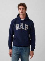 GAP Bluza w kolorze granatowym rozmiar: XL. Niebieskie bluzy z kapturem GAP, xl, bez wzorów, z kapturem. Za 100.99 zł.