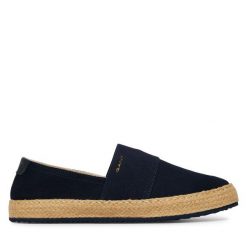 Espadryle Gant. Niebieskie espadryle Gant, bez wzorów, bez obcasa. Za 369.99 zł.