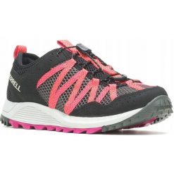 Buty trekkingowe Merrell Wildwood Aero. Czarne buty trekkingowe Merrell, bez zapięcia. Za 399.99 zł.