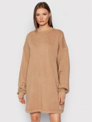 Reebok Sukienka dzianinowa Classics Natural Dye H11200 Brązowy Oversize. Brązowe sukienki Reebok, s, bez wzorów, z bawełny, bez kołnierzyka, bez ramiączek, oversize. Za 139.99 zł.