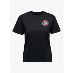 Koszulka bawełniana damska Black Diamond Rope Badge SS Tee. Czarne t-shirty sportowe Black Diamond, bez wzorów, z bawełny, bez ramiączek. Za 139.99 zł.