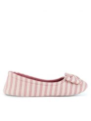 Home & Relax Kapcie WFA3225-1 Różowy. Czerwone kapcie Home & Relax, bez wzorów, z materiału. Za 49.99 zł.
