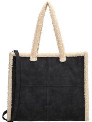 Beagles Torebka "Laredo" w kolorze czarnym - 38 x 32 x 12 cm rozmiar: onesize. Czarne torebki klasyczne Beagles, bez wzorów, z materiału, przez ramię, bez dodatków. Za 165.31 zł.