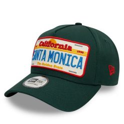 Czapka z daszkiem New Era. Zielone czapki z daszkiem New Era, bez wzorów. Za 109.99 zł.