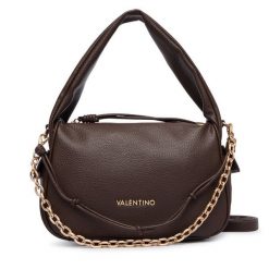 Torebka Valentino. Brązowe torebki klasyczne Valentino, bez wzorów, klasyczne, bez dodatków. Za 679.99 zł.