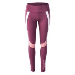 Legginsy Treningowe Damskie Lady Talika. Czerwone legginsy Hi-tec, bez wzorów. Za 124.99 zł.