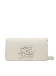 KARL LAGERFELD Torebka B2W30272 Biały. Białe listonoszki KARL LAGERFELD, bez wzorów, ze skóry, bez dodatków. Za 849.99 zł.