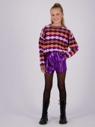 Vingino Szorty "Rainy" w kolorze fioletowym rozmiar: 164. Różowe szorty Vingino, bez wzorów, ze skóry. Za 78.99 zł.