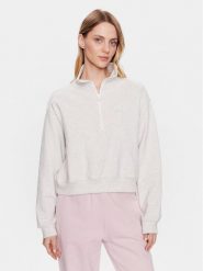 New Balance Bluza WT31501 Szary Oversize. Szare bluzy New Balance, m, bez wzorów, z bawełny, bez kaptura. Za 259.99 zł.