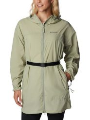 Columbia Parka funkcyjna "Parkette" w kolorze jasnozielonym rozmiar: XS. Zielone płaszcze Columbia, s, bez wzorów, z materiału, sportowe, bez kaptura. Za 87.81 zł.