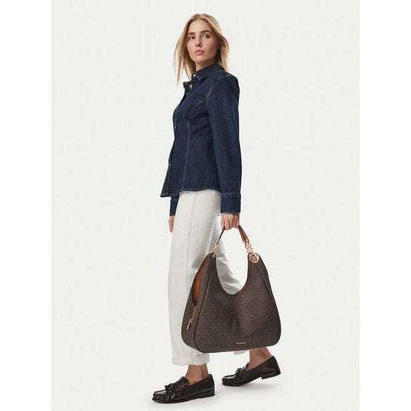 Torebka MICHAEL Michael Kors. Brązowe torebki klasyczne MICHAEL Michael Kors, bez wzorów, klasyczne, bez dodatków. Za 1,979.00 zł.