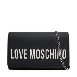 Torebka LOVE MOSCHINO. Czarne kopertówki Love Moschino, bez wzorów, wizytowe, bez dodatków. Za 699.99 zł.