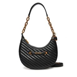 Torebka Guess. Czarne kopertówki Guess, z aplikacjami, wizytowe, bez dodatków. Za 309.99 zł.