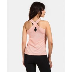 Damski tank top Kilpi Sien. Czerwone topy sportowe Kilpi, xs, bez wzorów, z materiału, do biegania. Za 91.56 zł.