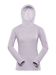 Alpine Pro Bluza polarowa "Gorfa" w kolorze lawendowym rozmiar: XL. Różowe bluzy z kapturem Alpine Pro, xl, bez wzorów, z materiału. Za 147.56 zł.