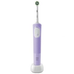 Szczoteczka rotacyjna Oral-B Vitality Pro Protect X Clean Lilac Mist liliowy. Szczoteczki elektryczne i soniczne Oral-B. Za 109.90 zł.