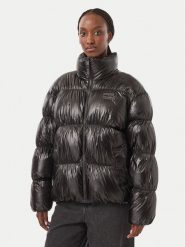 Tommy Jeans Kurtka puchowa Shiny DW0DW23423 Czarny Regular Fit. Czarne kurtki Tommy Jeans, m, bez wzorów, z jeansu, bez kaptura. Za 1,099.00 zł.