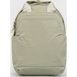 The North Face plecak damski kolor zielony mały gładki. Zielone plecaki The North Face, bez wzorów, z materiału, do ręki, bez dodatków. W wyprzedaży za 238.99 zł.