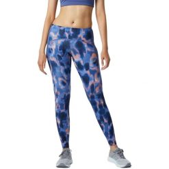 Legginsy damskie New Balance Printed Impact Run Tight. Niebieskie legginsy New Balance, bez wzorów, z elastanu, sportowe. Za 174.00 zł.