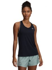 Under Armour Top sportowy "Tech Knockout" w kolorze czarnym rozmiar: XS. Czarne topy sportowe Under Armour, xs, bez wzorów, z materiału, outdoorowe. Za 101.23 zł.