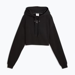 Bluza damska Under Armour Rival Fleece Script HZ. Czarne bluzy Puma, bez wzorów, bez ramiączek, bez kaptura. Za 279.99 zł.