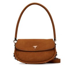 Torebka Guess. Brązowe torebki klasyczne Guess, z aplikacjami, klasyczne, bez dodatków. Za 589.99 zł.