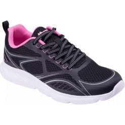 Damskie Buty Sportowe Runie Low Cut. Czarne buty treningowe MARTES, bez wzorów, z materiału, bez zapięcia, trekkingowe. Za 141.99 zł.