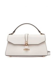 Guess Torebka Queensland HWVG96 55200 Écru. Torebki klasyczne Guess, z aplikacjami, ze skóry, bez dodatków. Za 589.99 zł.