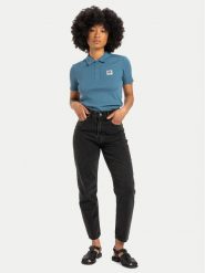 Quiksilver Jeansy Mom Denim EQWDP03026 Czarny Mom Fit. Czarne jeansy Quiksilver, bez wzorów, z bawełny. Za 309.99 zł.