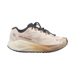 Obuwie Biegi gravelowe Kobiety AERO BLAZE 4 GRVL. Brązowe buty do biegania Salomon, bez wzorów, z materiału, bez zapięcia, do biegania. Za 599.00 zł.