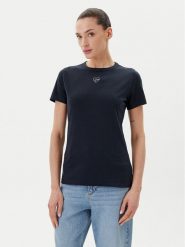 BOSS T-Shirt C_Elogo_21 50540260 Granatowy Slim Fit. Niebieskie t-shirty Boss, m, bez wzorów, z bawełny, bez kołnierzyka, bez ramiączek. Za 139.99 zł.