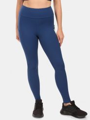 Kilpi Legginsy sportowe "Alexo" w kolorze granatowym rozmiar: 46. Niebieskie legginsy Kilpi, bez wzorów, z materiału, outdoorowe. Za 173.99 zł.