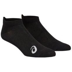 Skarpetki sportowe dla dorosłych ASICS Fast Single Tab Sock. Czarne skarpetki ASICS, bez wzorów, z elastanu. Za 39.99 zł.