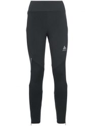 Odlo Legginsy "Ceramiwarm" w kolorze czarnym do biegania rozmiar: S. Czarne legginsy ODLO, s, bez wzorów, z materiału, z podwyższonym stanem, do biegania. Za 237.73 zł.