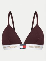 Tommy Hilfiger Biustonosz braletka UW0UW05651 Bordowy. Czerwone biustonosze Tommy Hilfiger, bez wzorów, z bawełny. Za 99.99 zł.