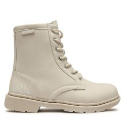 Botki Kappa. Botki Kappa, bez wzorów, bez obcasa, na płaskiej podeszwie, bez zapięcia. Za 129.99 zł.