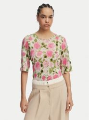 Liu Jo Sweter WA6422 MA71N Różowy Regular Fit. Czerwone swetry Liu Jo, m, bez wzorów, z wiskozy, bez ramiączek. Za 649.99 zł.