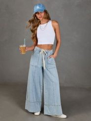 LA Angels Dżinsy w kolorze błękitnym rozmiar: XL. Niebieskie jeansy LA Angels, xl, bez wzorów, z tkaniny. Za 204.95 zł.