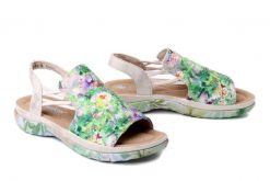 RIEKER 64841-90 multi, sandały damskie. Sandały Rieker, bez wzorów, bez obcasa, bez zapięcia. Za 239.92 zł.