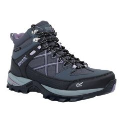 Damskie Buty Do Chodzenia Samaris III. Fioletowe buty trekkingowe Regatta, bez zapięcia. Za 343.99 zł.