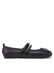 PINKO Baleriny Gioia 09 SD0297 P003 Czarny. Czarne baleriny Pinko, bez wzorów, ze skóry, bez obcasa, bez zapięcia. Za 569.99 zł.