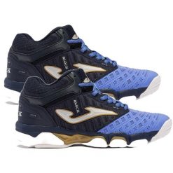 Buty do siatkówki damskie Joma V.BLOCK LADY treningowe ze wzmocnioną piętą. Czarne buty treningowe Joma, bez wzorów, bez zapięcia, do siatkówki. W wyprzedaży za 450.90 zł.