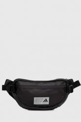 Adidas Performance nerka kolor czarny. Czarne nerki i saszetki adidas Performance, bez wzorów, z włókna, bez dodatków. Za 139.99 zł.
