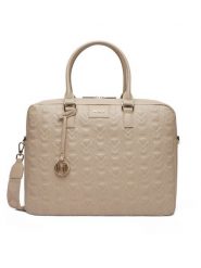 MEXX Torba na laptopa MEXX-S-010-07 Beżowy. Brązowe torby na laptopa Mexx, bez wzorów, ze skóry. Za 229.99 zł.