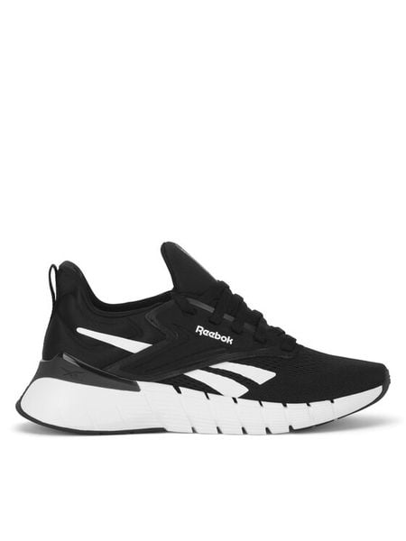 Reebok Buty na siłownię Nano Gym 100208622 Czarny. Czarne buty treningowe Reebok, bez wzorów, z materiału, bez zapięcia, na fitness i siłownię. Za 479.99 zł.